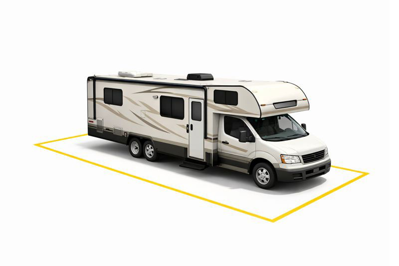 RV trailer parking spot - rent now